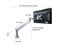 Symmetry Unity Automatic Arm for One Monitor