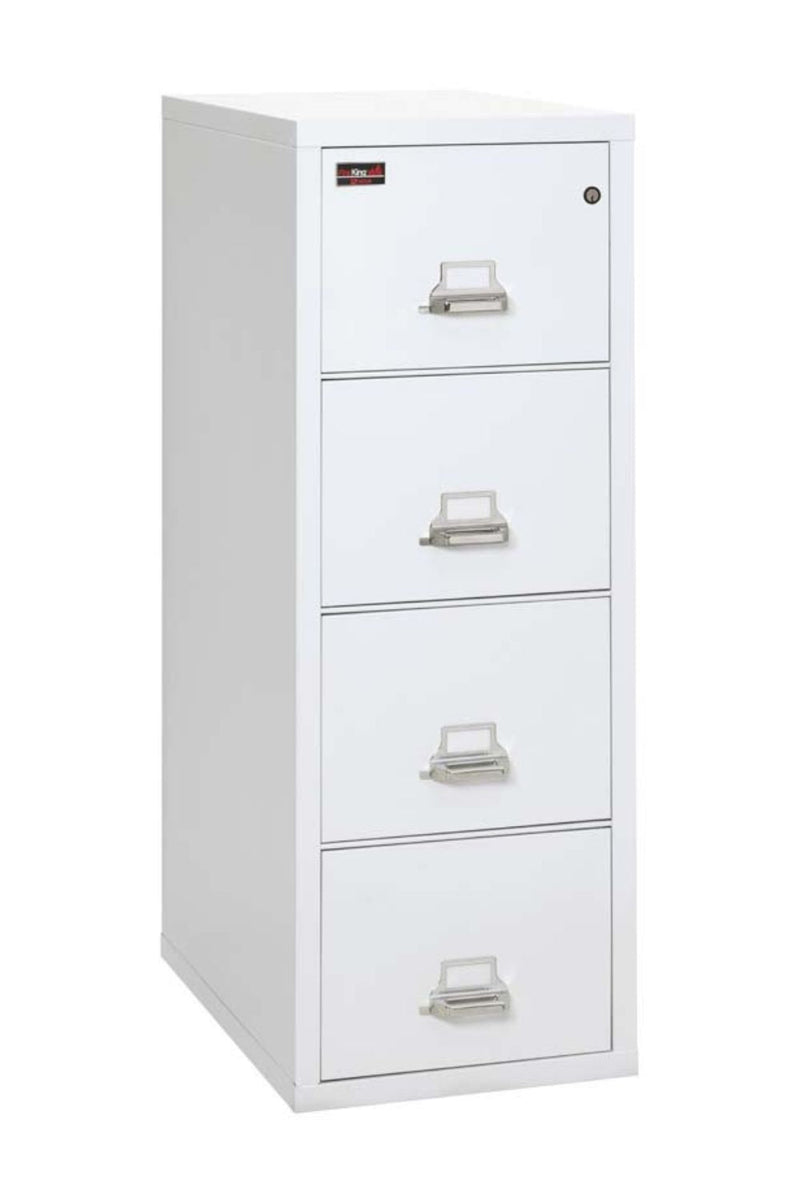 FireKing 4 Drawers Legal 32" Depth 2 Hour Vertical High-Security File Cabinet - 4-2157-2