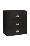 FireKing 3 Drawers Lateral 38" Wide Classic High Security Lateral File Cabinet - 3-3822-C