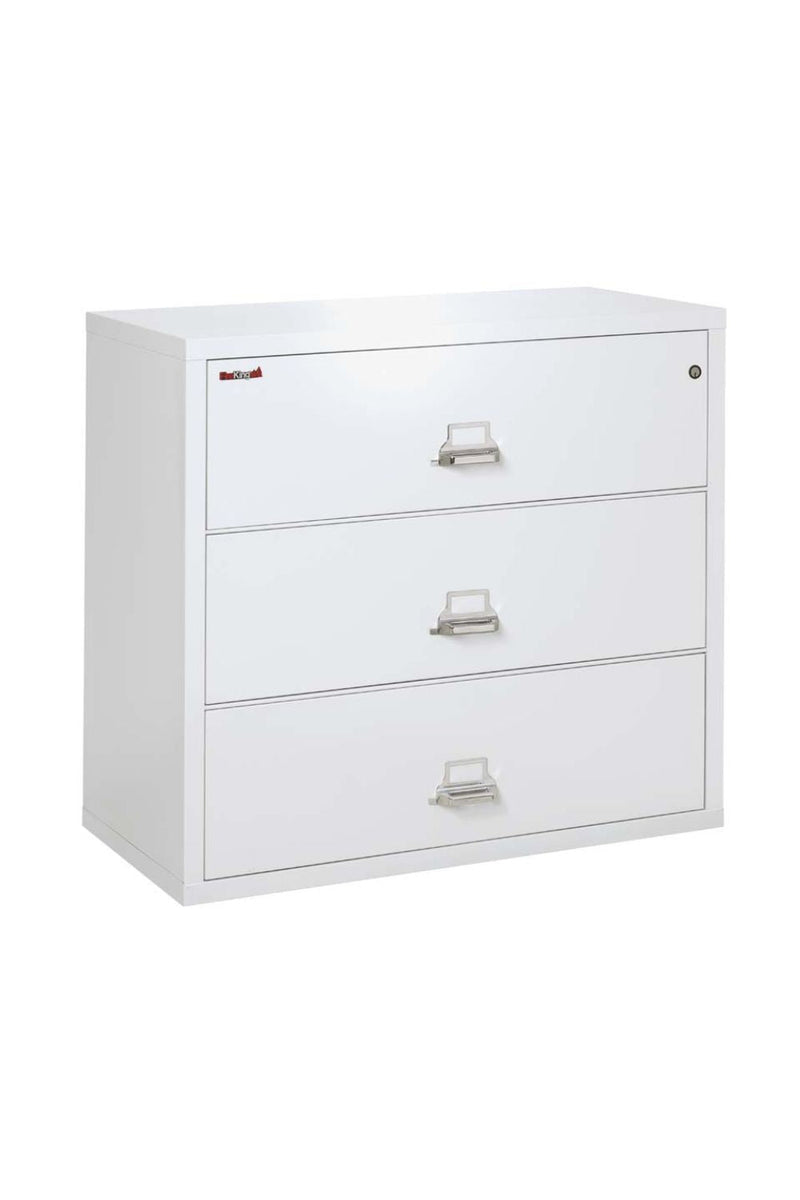 FireKing 3 Drawers Lateral 44" Wide Classic High Security Lateral File Cabinet - 3-4422-C