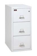 FireKing 3 Drawers Legal 31" Depth 2 Hour Vertical High-Security File Cabinet - 3-1943-2