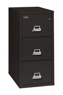 FireKing 3 Drawers Legal 31" Depth 2 Hour Vertical High-Security File Cabinet - 3-1943-2
