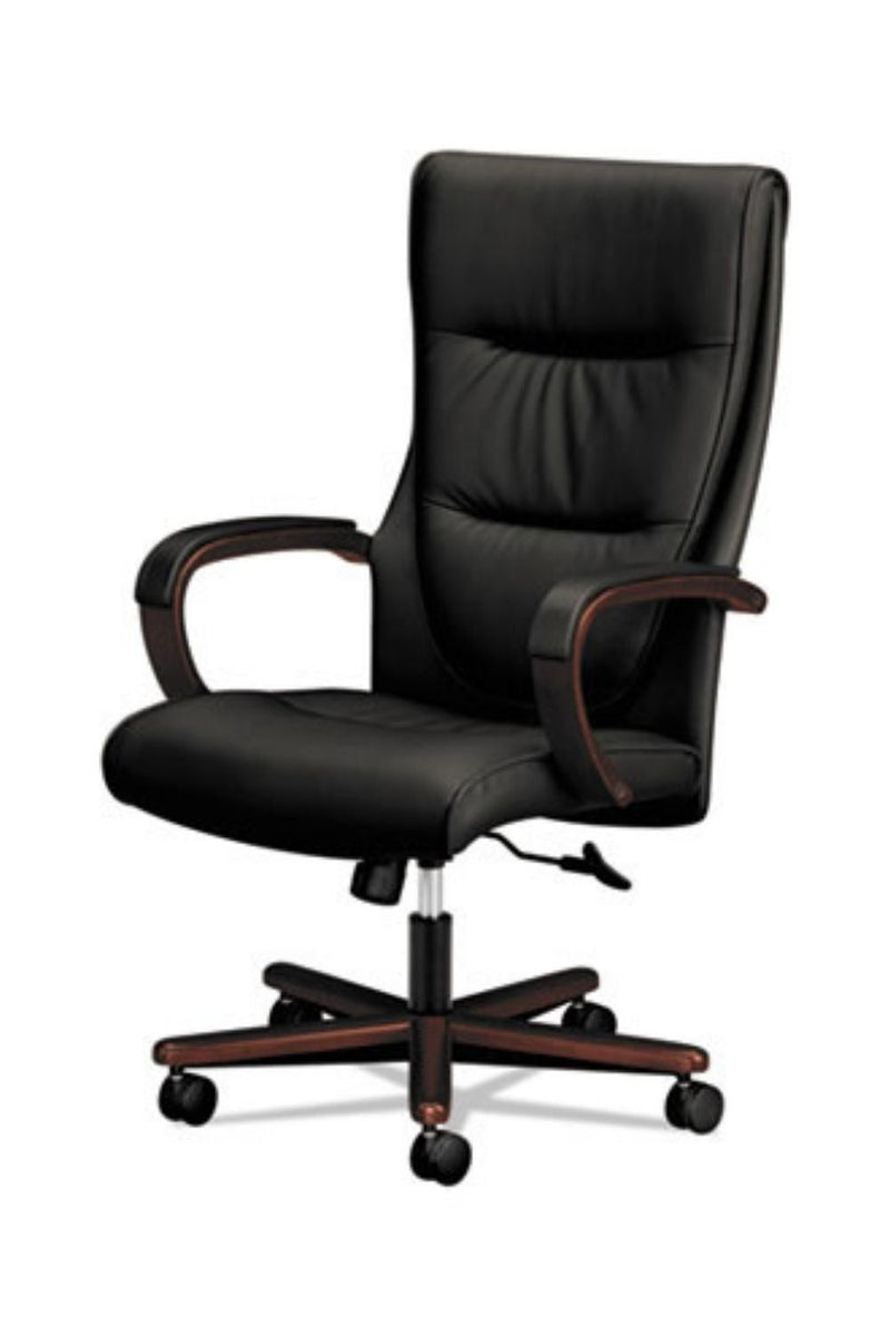 HON Leather High-Back Chair