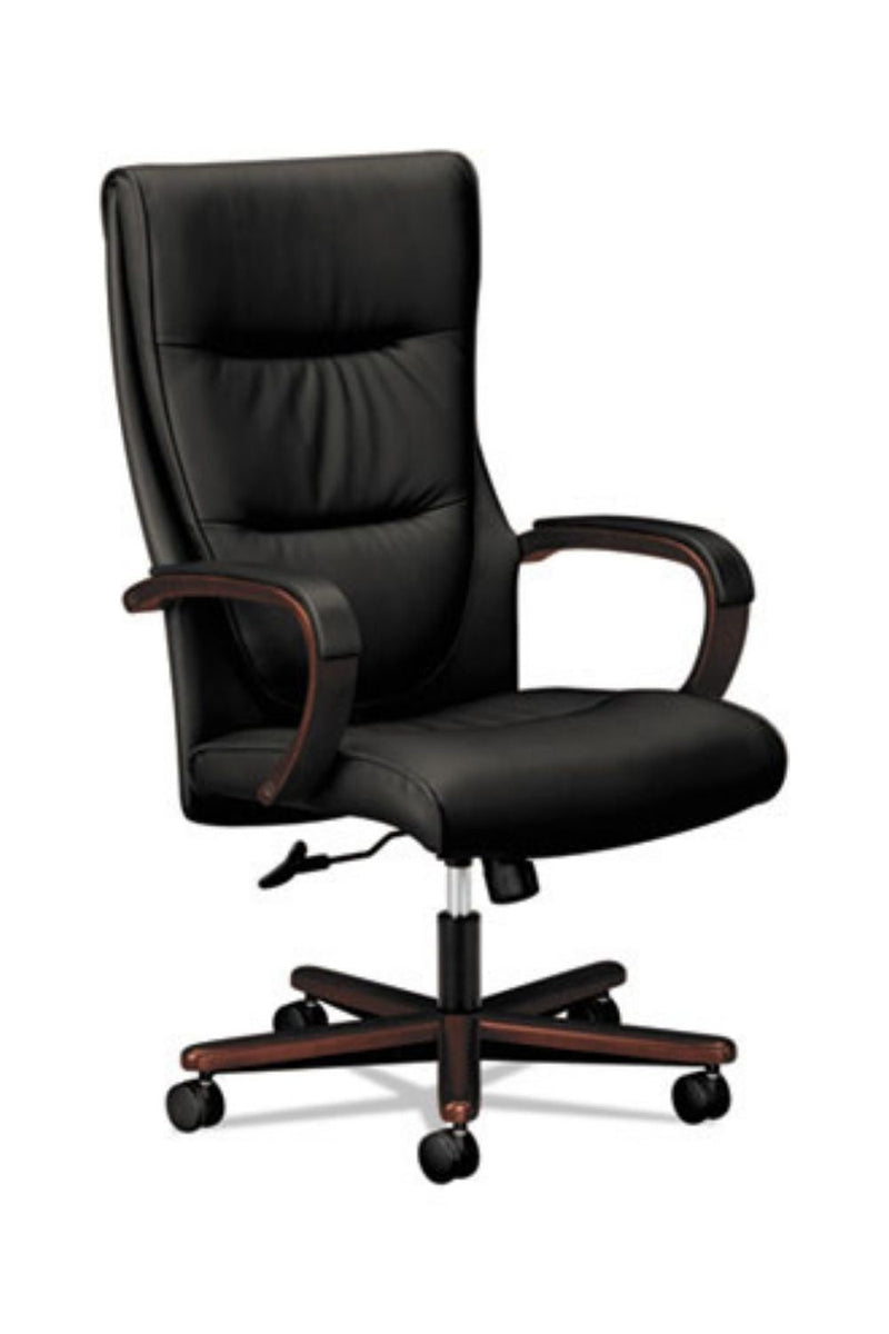 HON Leather High-Back Chair