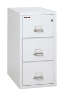 FireKing 3 Drawers Letter 31 1/2" Depth Classic High Security Vertical File Cabinet - 3-1831-C