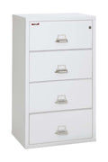 FireKing 4 Drawers Lateral 31" Wide Classic High Security Lateral File Cabinet - 4-3122-C