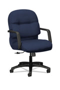 HON Pillow-Soft 2090 Series Managerial Mid-Back Swivel/Tilt Chair - Blue