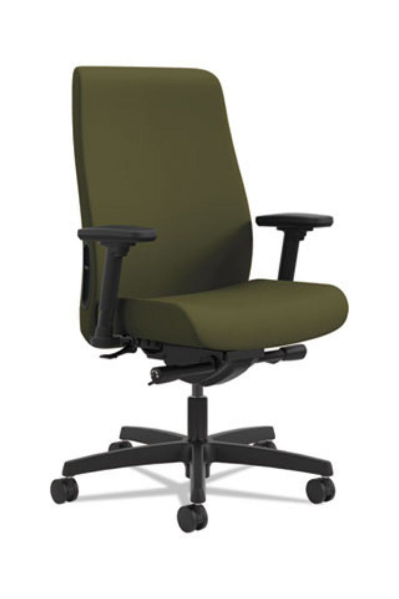 HON Endorse Upholstered Mid-Back Work Chair (Dark Green Color)
