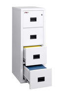 FireKing 4 Drawers Let/Leg. 22" Depth Turtle - Space-Saving Vertical File Cabinet - 4R1822-C