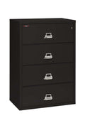 FireKing 4 Drawers Lateral 38" Wide Classic High Security Lateral File Cabinet - 4-3822-C