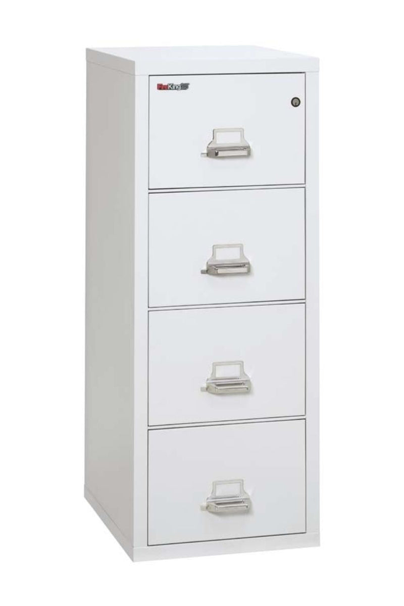 FireKing 4 Drawers Letter 25 - 25-Inch Deep High-Security Vertical File - 4-1825-C
