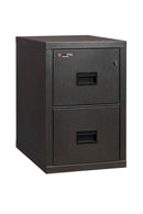 FireKing 2 Drawers Let./Leg. 22" Depth Turtle - Space-Saving Vertical File Cabinet - 2R1822-C