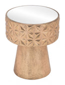 Zuo Modern Aztec Side Table Gold - A12242