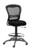 DRAFTING CHAIR-MESH-BLK 9106
