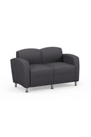 High Point Accompany Metal Legs Loveseat - 5905MET