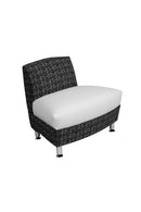 Sillón High Point Accompany con patas metálicas a 30° hacia el exterior - 5935MET-OF