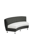 High Point Accompany Metal Legs 60° Inside Facing Loveseat - 5965MET-IF