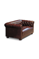 High Point Chesterfield Traditional Tufted Loveseat - 4302