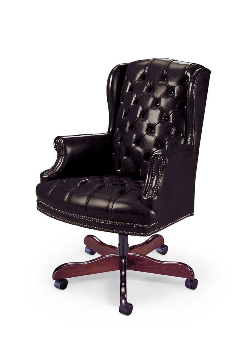 High Point Classic Collection Wing Back Executive Chair - Photo 2