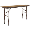 Mesas plegables de melamina Office Source | Mesa plegable rectangular - 60" An x 24" P - CF2460M