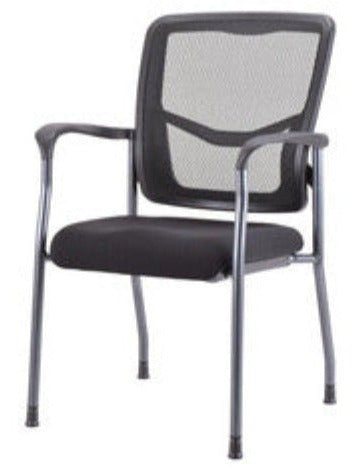 MESH GUEST CHAIR - BLK9106