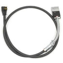 Office Source Modular Electric System Single Circuit Whip with 3 Prong Plug - 72" - 8420AP1