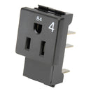 Office Source Sistema Eléctrico Modular Receptáculo 4 - 84S4BL150