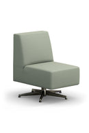 Sillón sin brazos giratorio High Point Eve con base de retorno - 5807