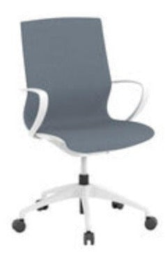 MARIC MB CHAIR-WHT/S.BLUE M116