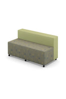 Sofá/silla móvil de tres plazas High Point Flex - 1503C