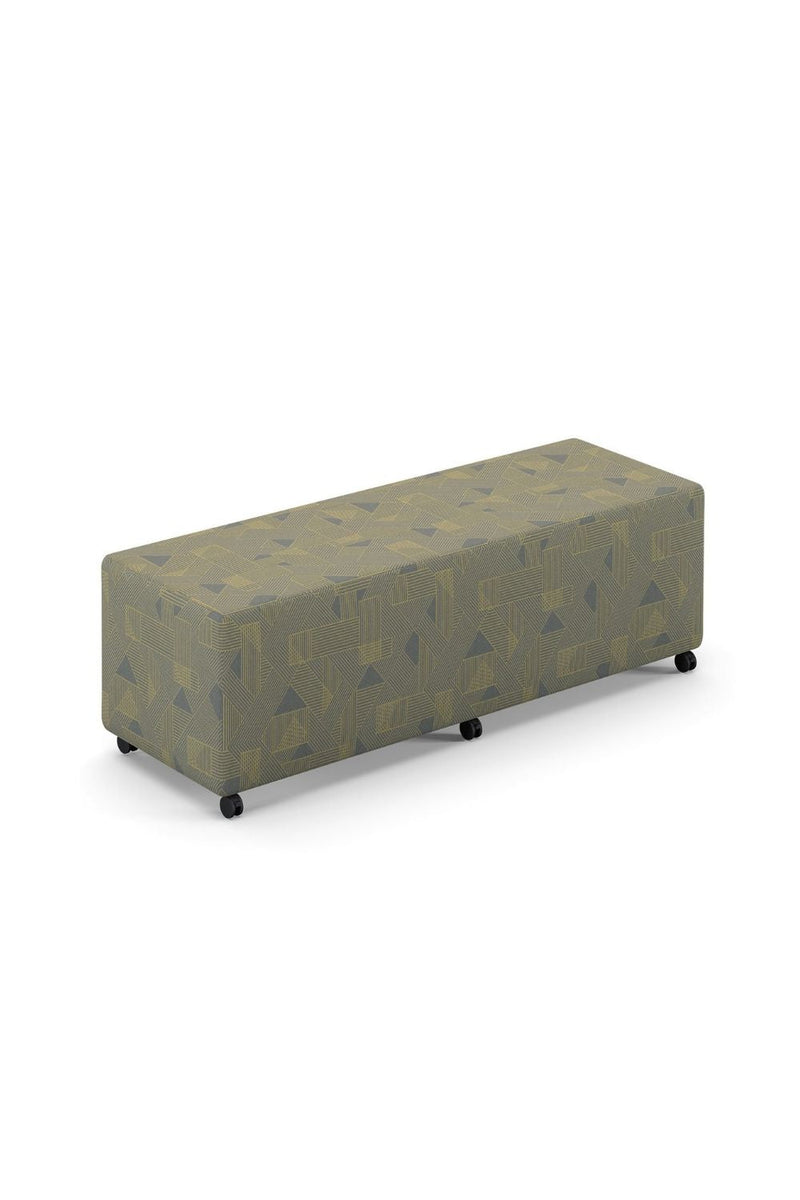 High Point Flex Mobile Three-Seat Bench/Ottoman - 1506C