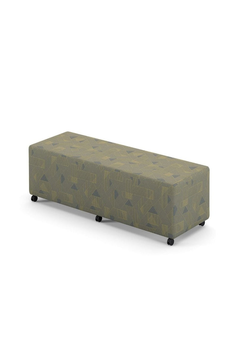 High Point Flex Mobile Three-Seat Bench/Ottoman - 1506C