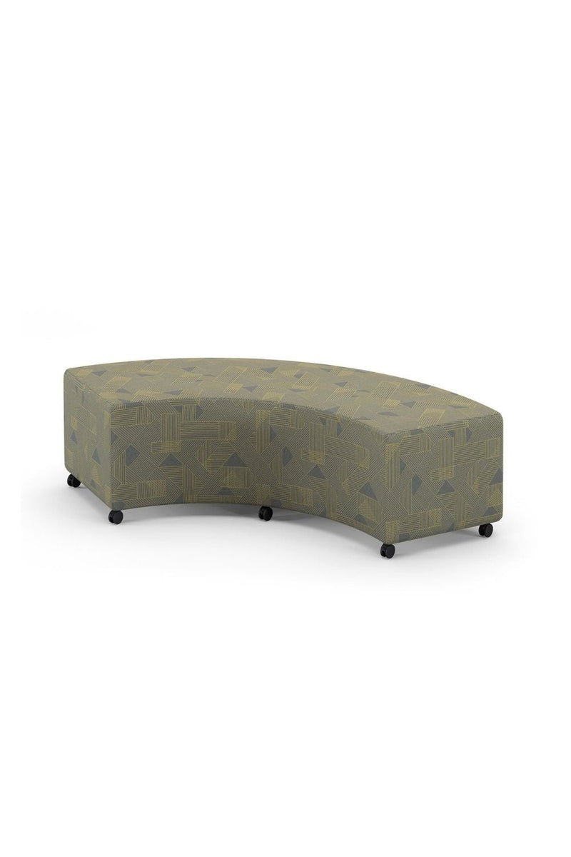 High Point Flex Mobile Arc Bench/Ottoman - 1590C