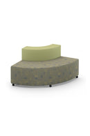 High Point Flex Mobile Outside Facing Arc/Settee - 1595C-OF