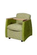 Silla móvil High Point Genesis Teaming con cajón de almacenamiento - 1737D