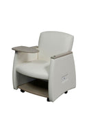 Sillón móvil de trabajo en equipo High Point Genesis, de ancho bariátrico - 1757