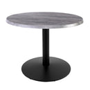Base de mesa redonda de altura estándar para interiores de la colección robusta de Office Source - 2142230BW