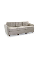 Sofá High Point Himalaya con patas de madera - 153