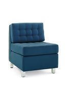 Silla sin brazos High Point Himalaya con patas de madera - 154