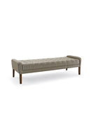 High Point Himalaya Wood Legs Three-Seat Bench - 158