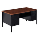 Colección Raleigh de Office Source | Escritorio de doble pedestal - 60" x 30"