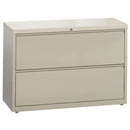 Armario archivador lateral de 2 cajones Office Source Steel Lateral File Collection, 36" de ancho - OSL2DRW36