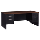 Office Source Bedford Collection Double Pedestal Modular Desk - 72"W x 36"D - OSMD7236