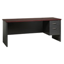 Office Source Bedford Collection Right Hand, Single Pedestal Modular Desk - 48"W x 30"D - OSMS4830