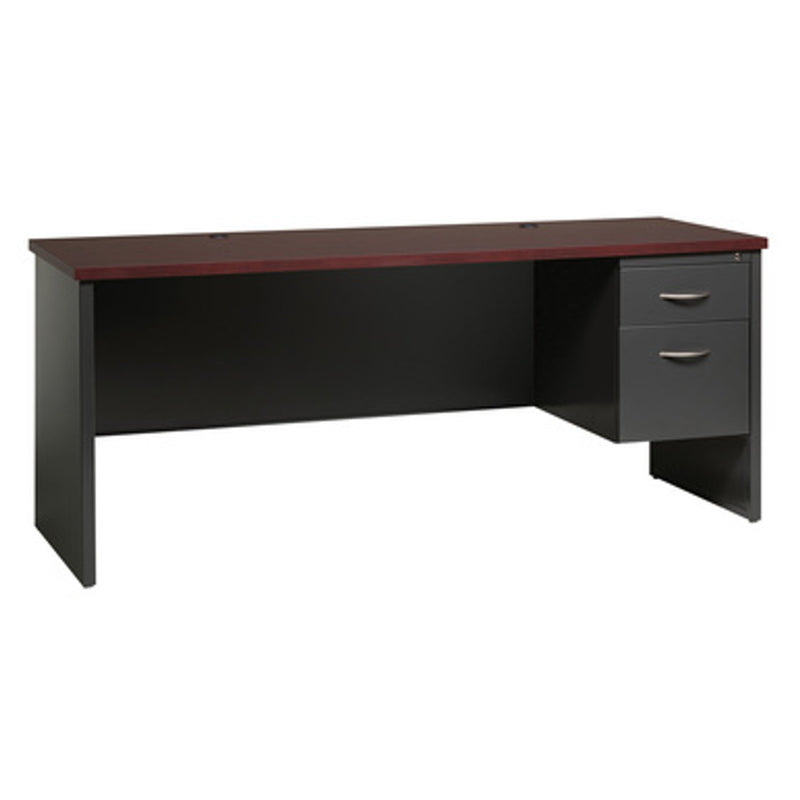 Office Source Bedford Collection Right Hand, Single Pedestal Modular Desk - 48"W x 30"D - OSMS4830