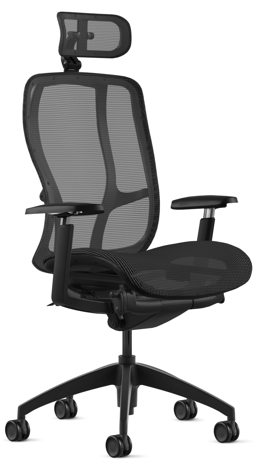 9 to 5 Vesta 3080 Mesh Executive Office Chair with Headrest
