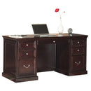 Escritorio de doble pedestal Space Saver de la colección Markle de Office Source - FL660
