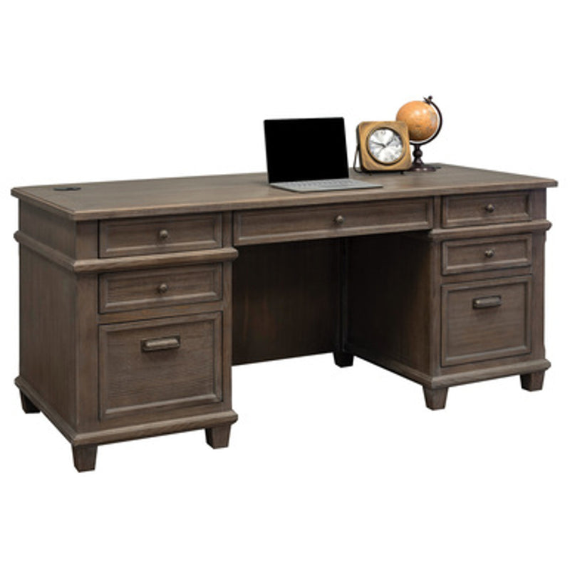 Office Source Monroe Collection | Double Pedestal Desk - IMCA680