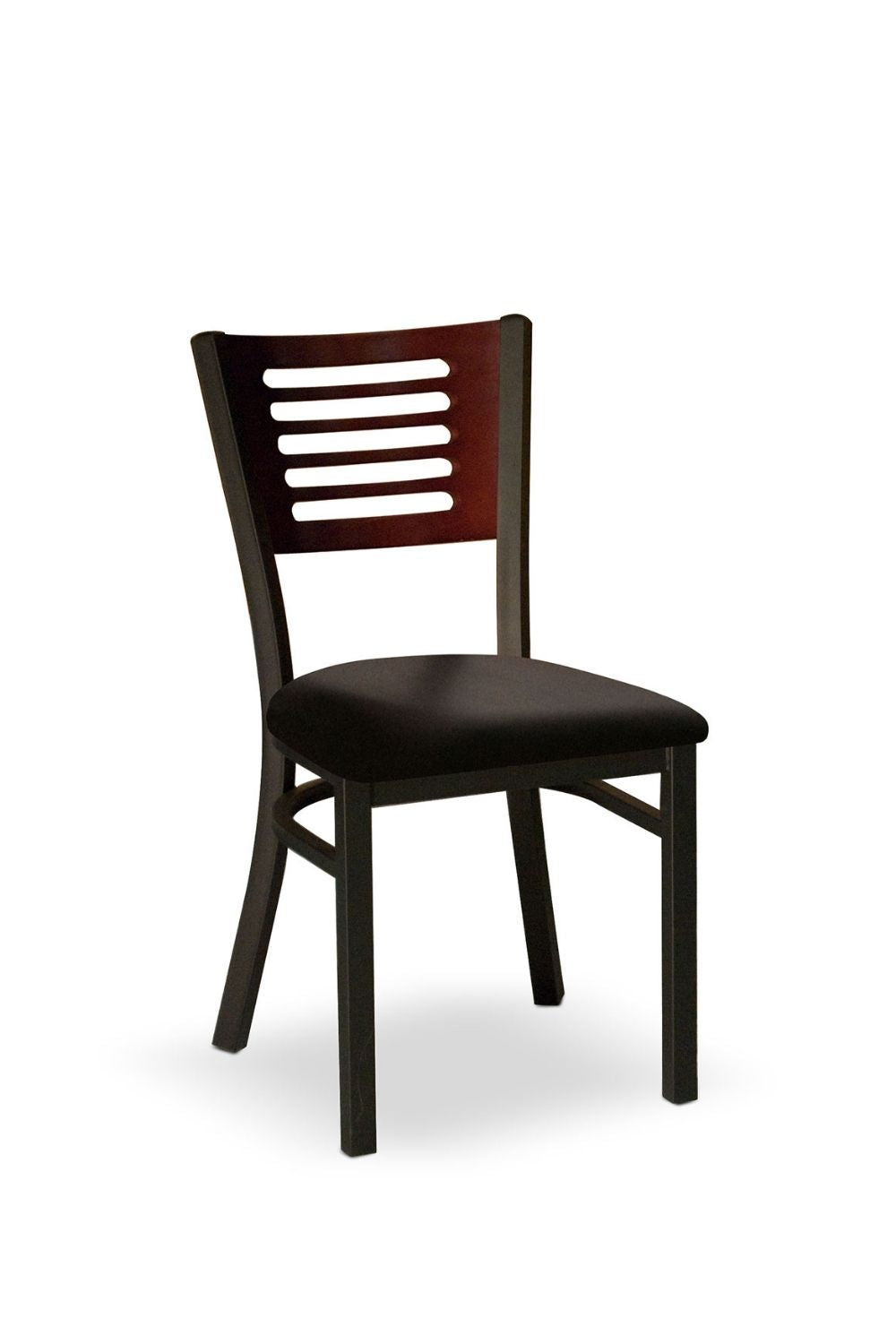 High Point Milan Chair with Wood Ladder Back - 213U