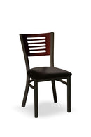 Silla Milan High Point con respaldo de madera tipo escalera - 213U
